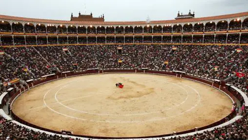 Coso de la plaza de toro de Las Ventas