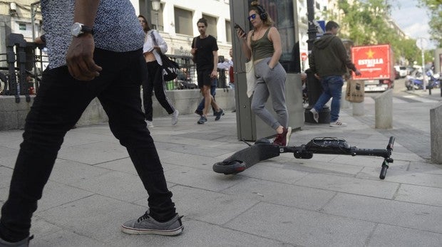 El Ayuntamiento de Madrid solo ha puesto 400 multas a patinetes en seis meses