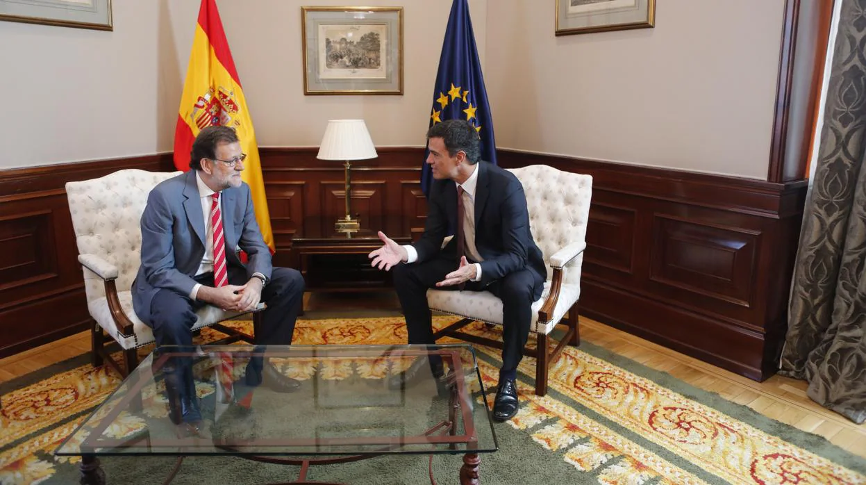 Mariano Rajoy citó a Pedro Sánchez en el Congreso el 13 de julio de 2016 tras las elecciones del 26 de junio