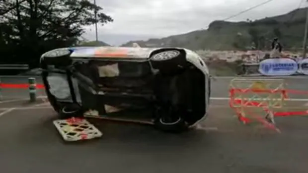 Vídeo: aparatosos accidentes en el Rally Canarias que ponen la piel de gallina