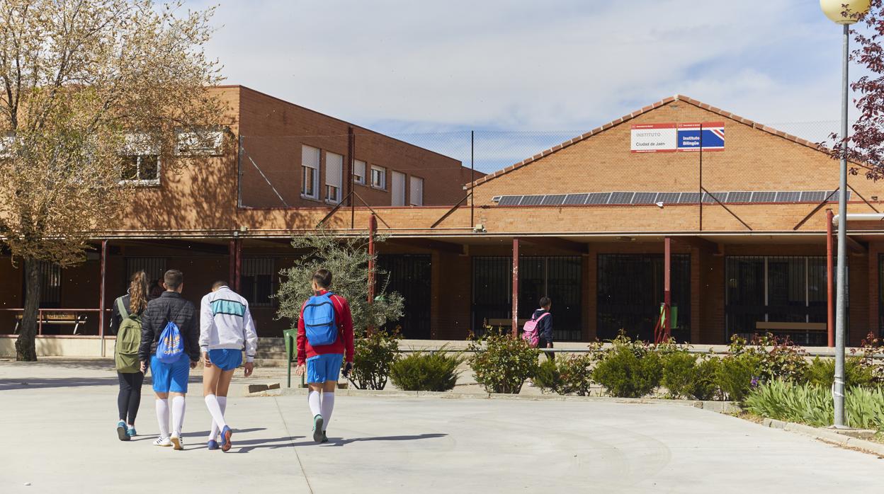 Instituto Ciudad de Jaén, donde dos alumnos se han suicidado en cuatro años tras sufrir acoso