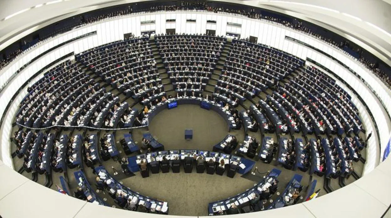El Parlamento Europeo en su sede de Estrasburgo