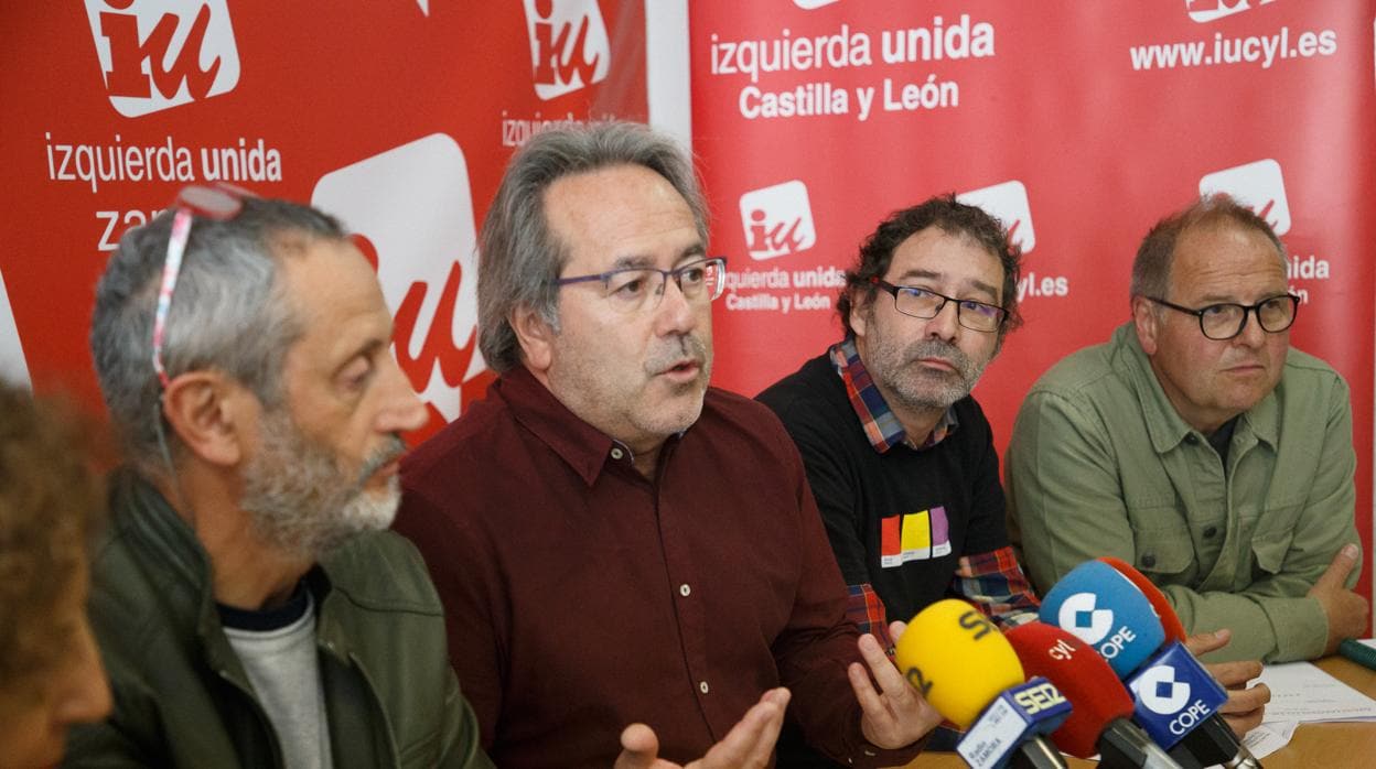 El alcalde de Zamora y candidato de IU a la Alcaldía, Francisco Guarido, hace balance del Gobierno Municipal durante el último mandato