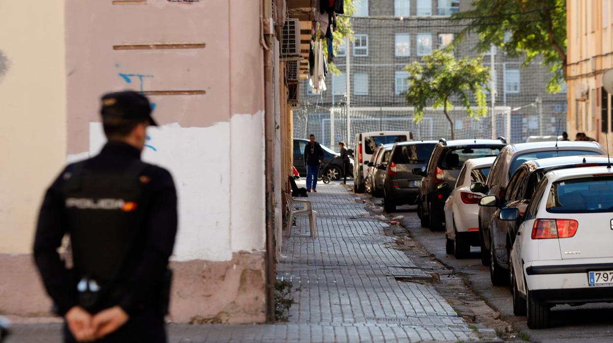 Un agente de la Policía Nacional, en una imagen de archivo