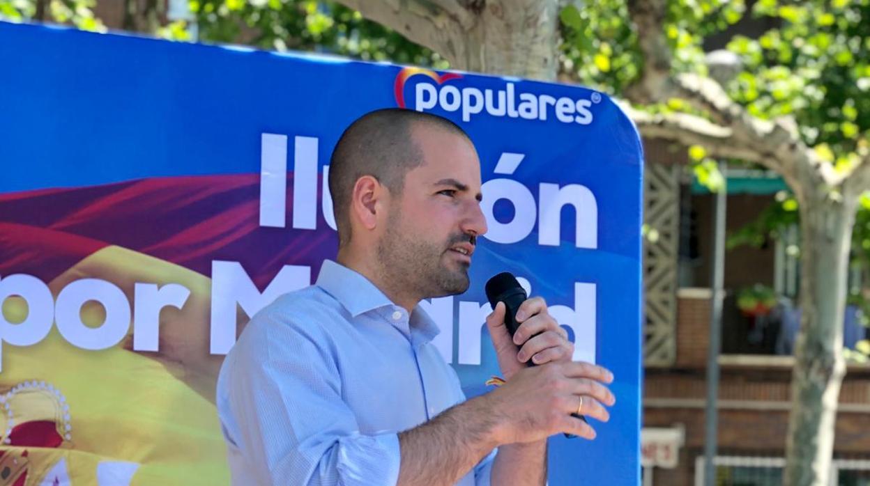 José Luis Álvarez Ustarroz, candidato a la alcaldía de Majadahonda por el Partido Popular