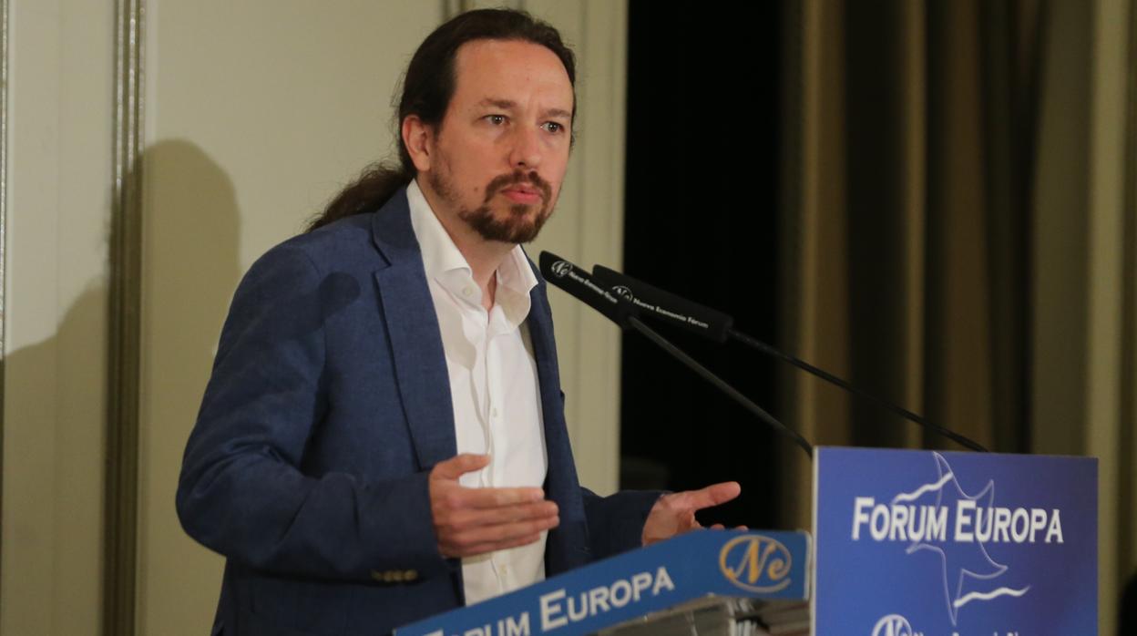 Pablo Iglesias, secretario general de Podemos