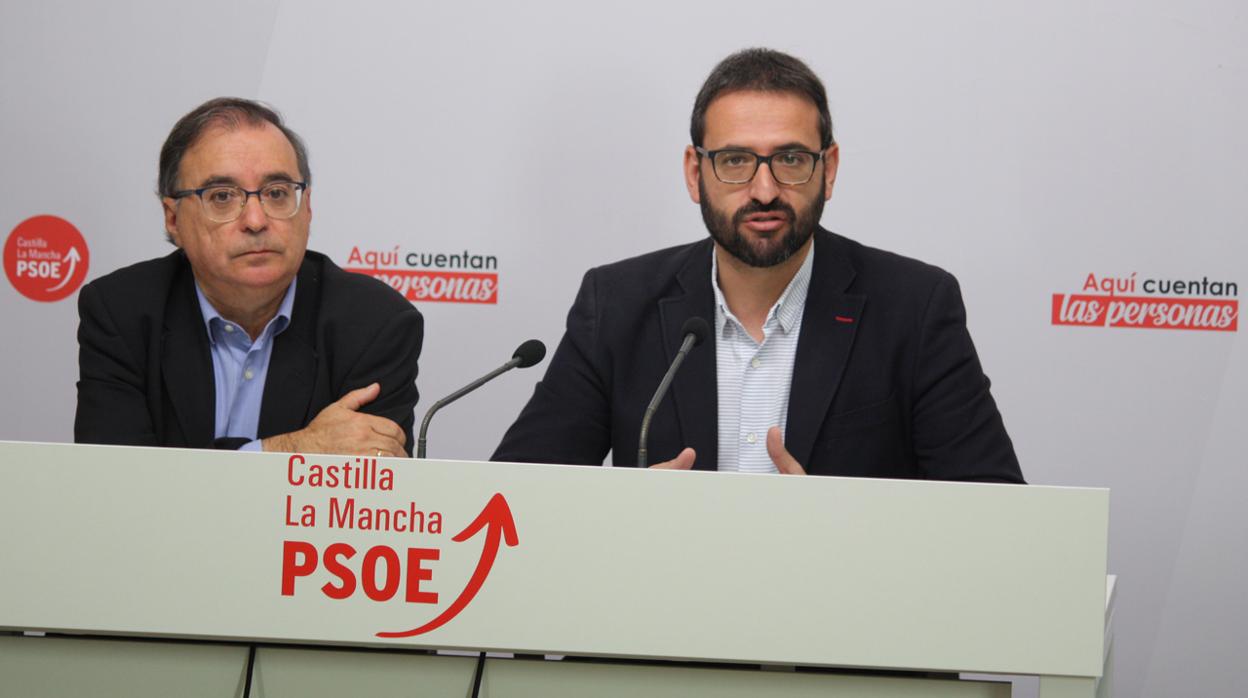 Fernando Mora y Sergio Gutiérrez presentan el programa del PSOE de Castilla-La Mancha