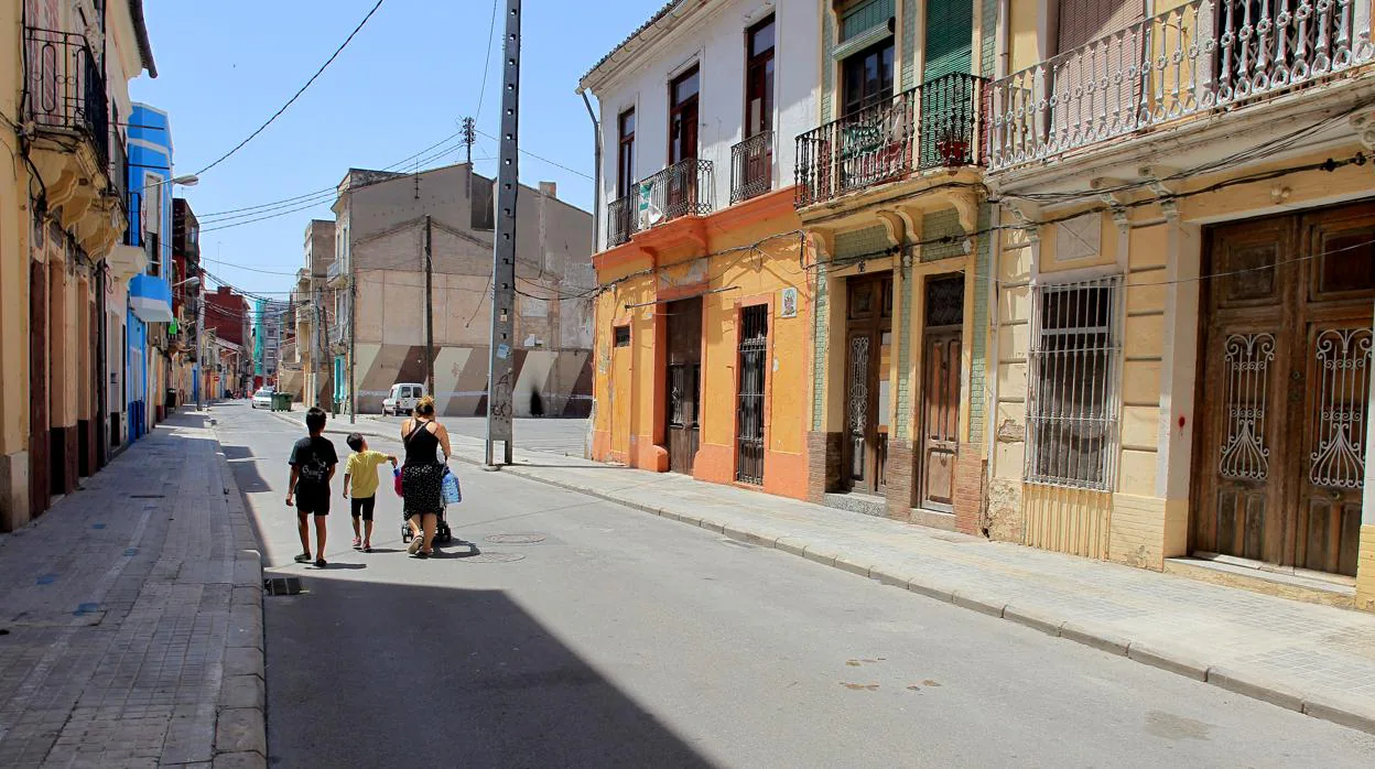 Imagen de archivo del barrio de El Cabanyal de Valencia