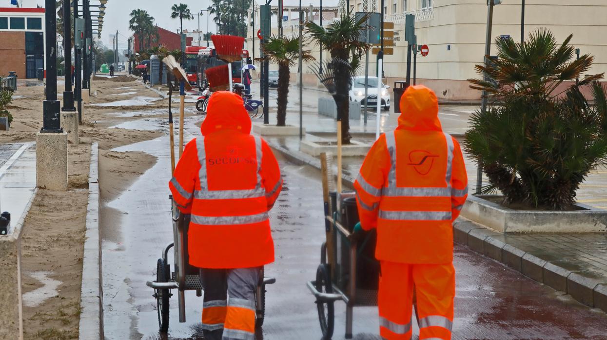 Imagen tomada en el Paseo Marítimo de Valencia