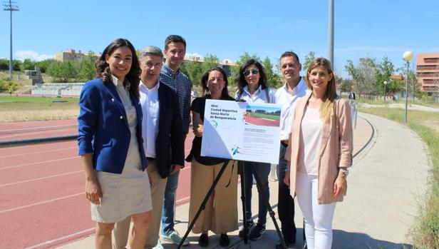 Alonso anuncia una «mini ciudad deportiva» en el barrio del Polígono