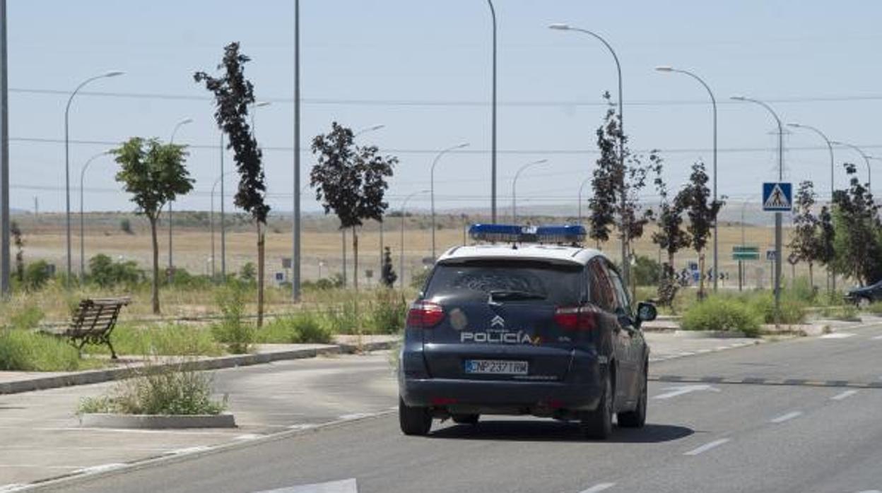 Coche patrulla de la Policía Nacional