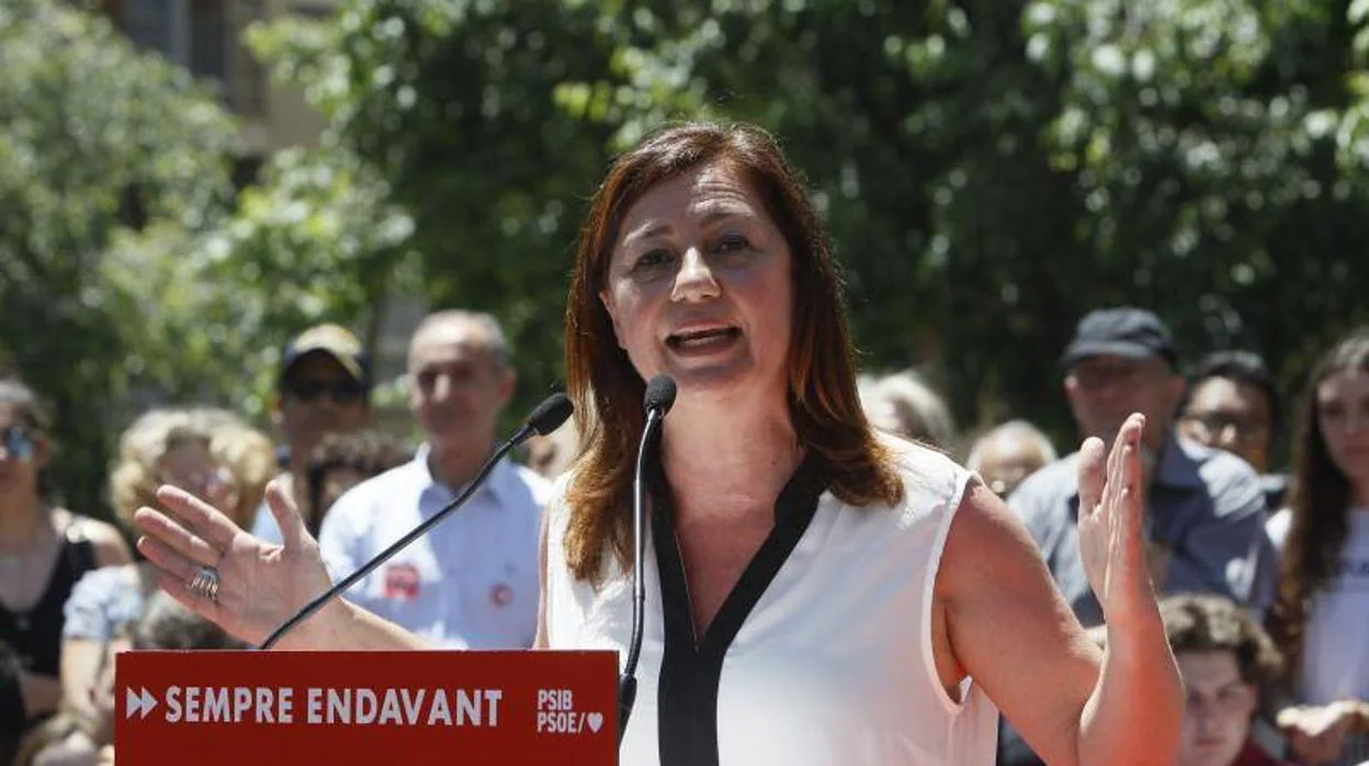 Francina Armengol, candidata a la presidencia de Baleares