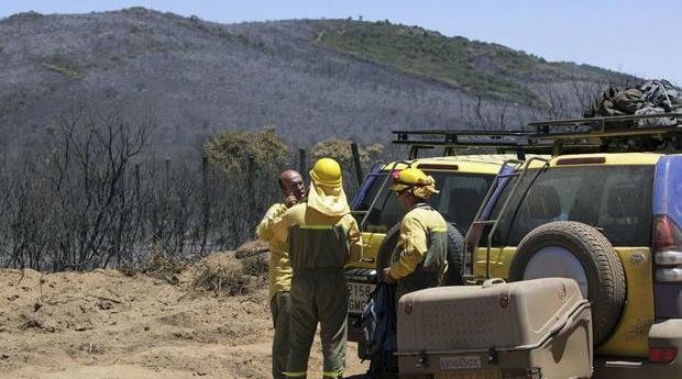 Activado el nivel 1 de emergencia por un incendio forestal en Almorox