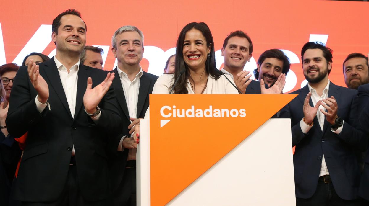 La candidata de Ciudadanos a la Alcaldía de Madrid, Begoña Villacís