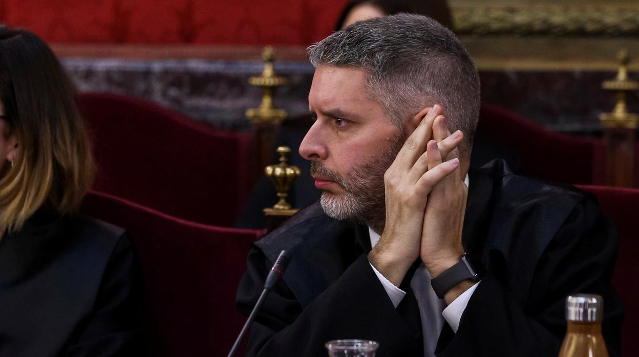 El abogado de Oriol Junqueras, Andreu Van den Eynde