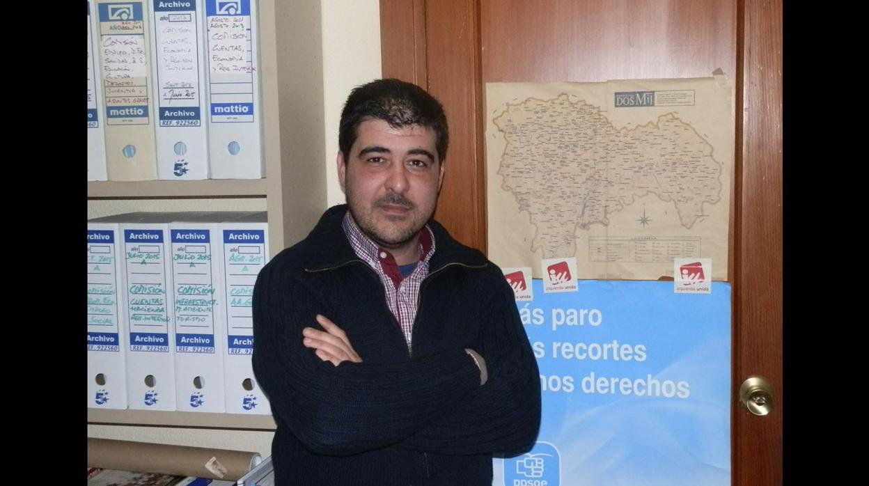 Julián Atienza, coordinador provincial de IU en Guadalajara