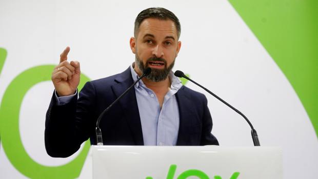 Santiago Abascal es el líder peor valorado entre los españoles