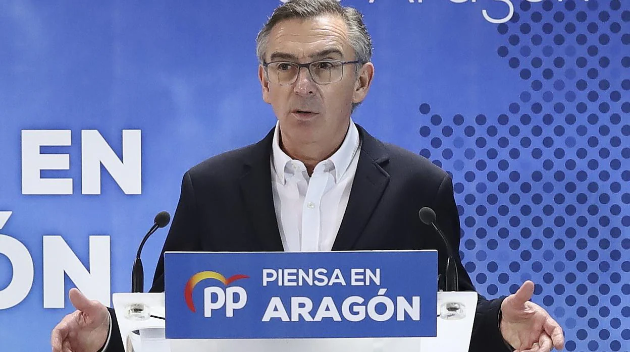 Luis María Beamonte, líder regional del PP en Aragón