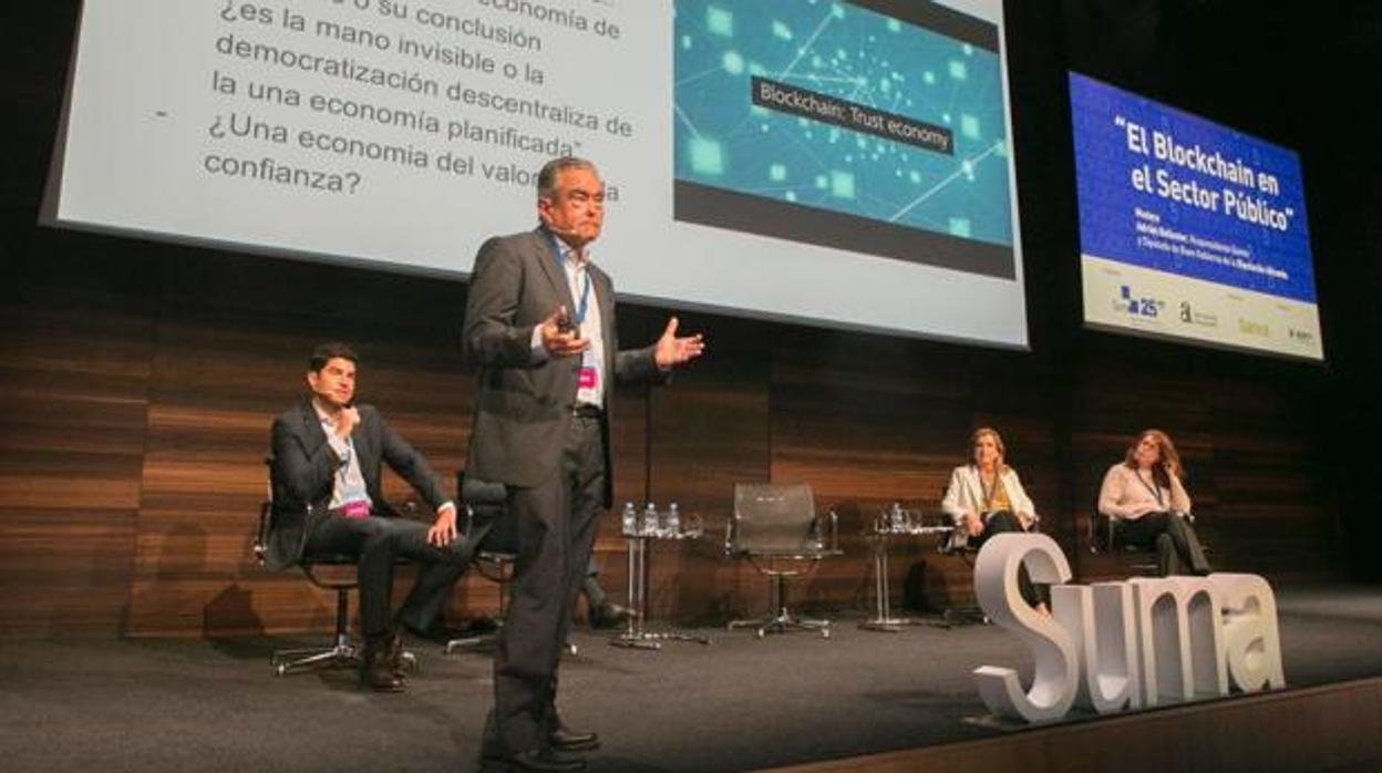 Imagen del Foro Internacional Blockchain 2018