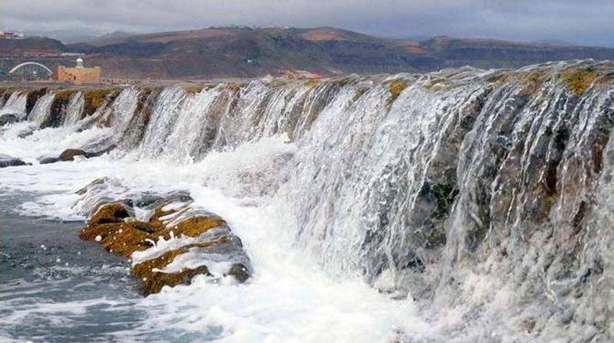 Barra de la Playa de Las Cateras