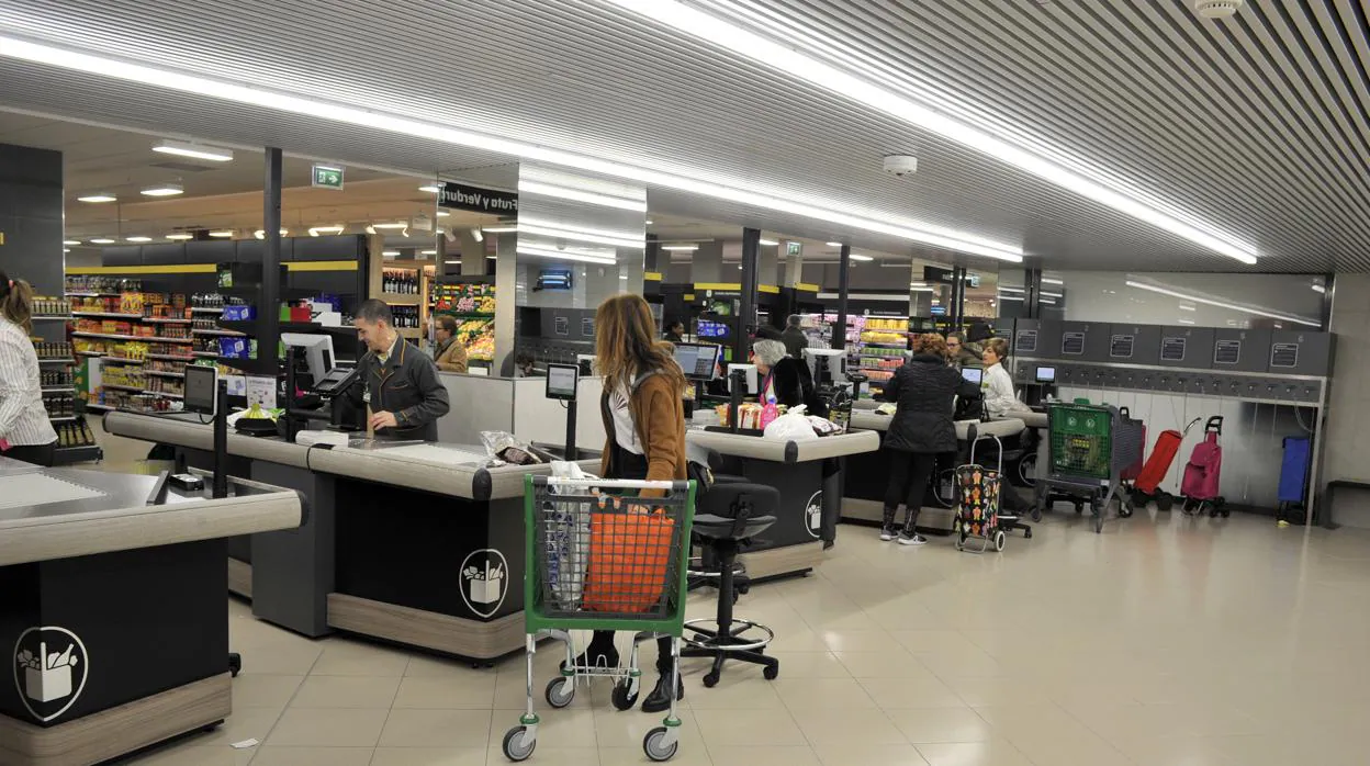 Imagen de un supermercado de Mercadona en Toledo
