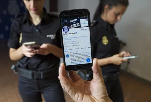 La cuenta de Twitter de la Policía Nacional tiene 3,22 millones de seguidores