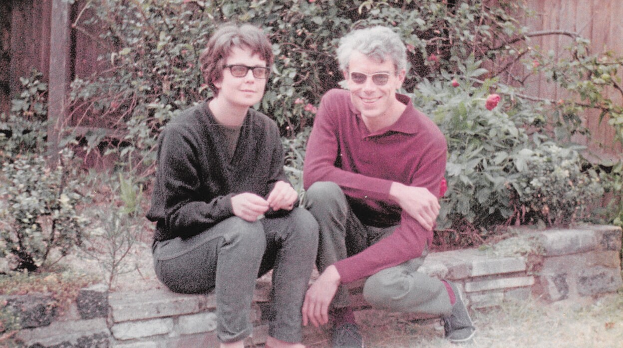 Gabriel Ferrater y Helena Valentí, en Londres en 1963