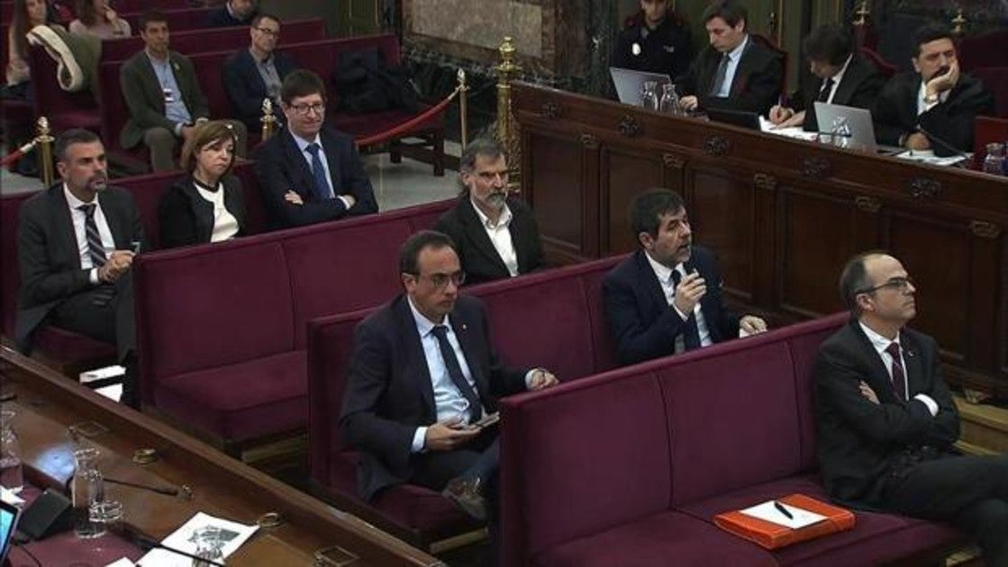 Sigue en vídeo el juicio del «procés»