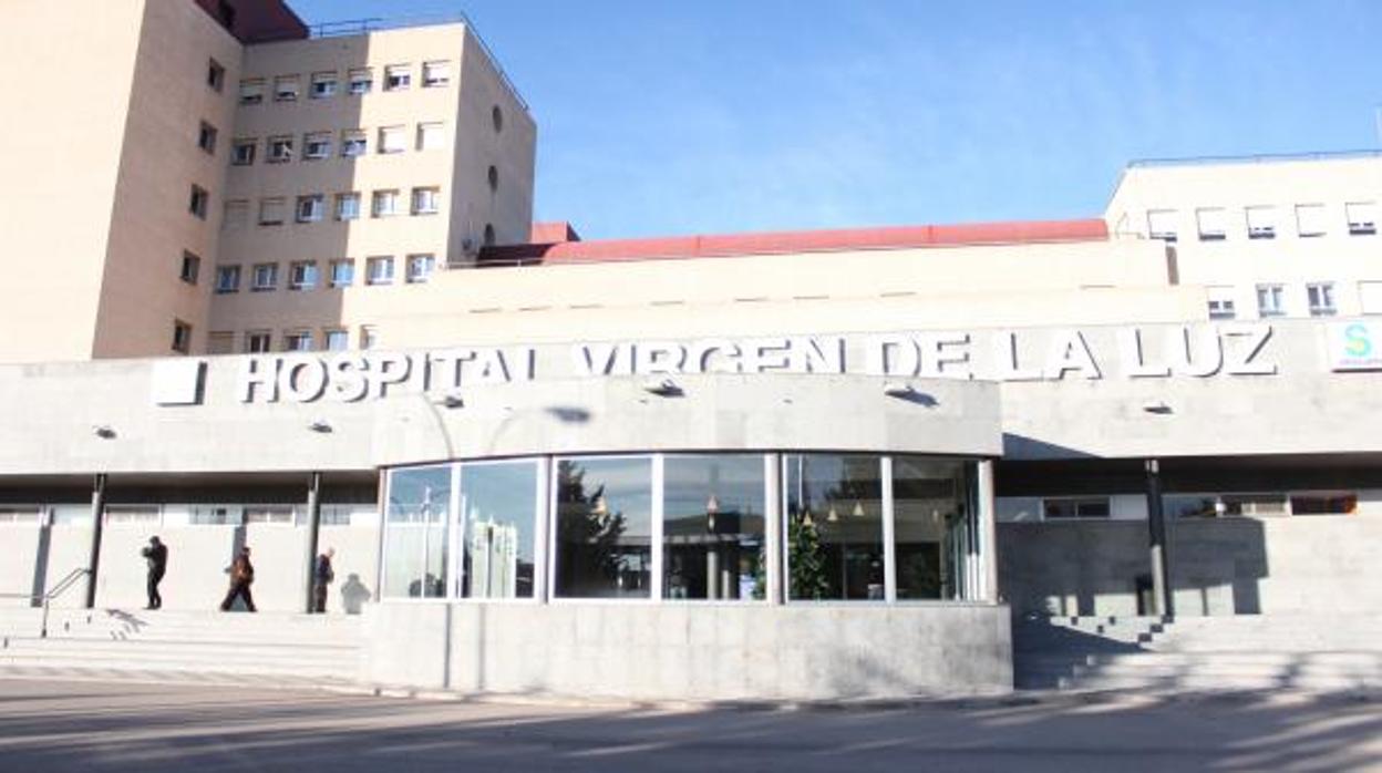 Hospital Virgen de la Luz, en Cuenca, donde fue trasladado el herido