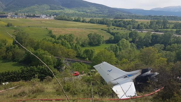 Dos muertos en un accidente de avioneta en el Pirineo