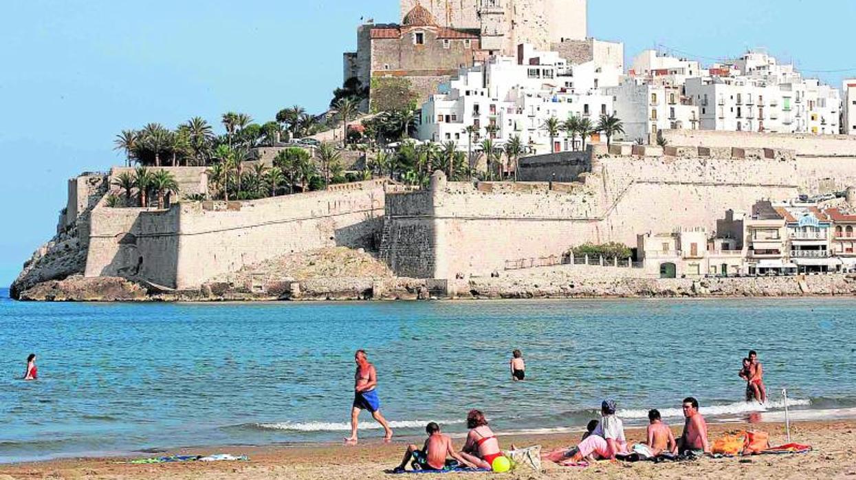 Playa de Peñíscola, localidad donde se ha producido una de las muertes este sábado