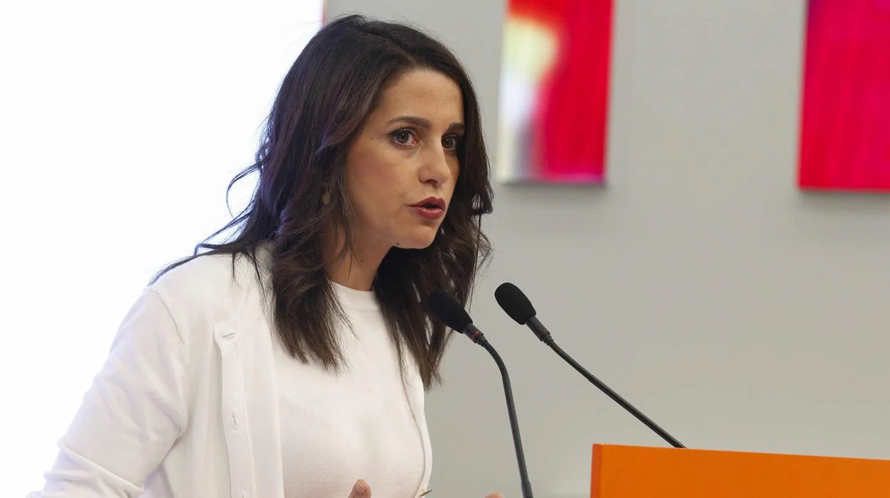 La portavoz de la Ejecutiva de Ciudadanos, Inés Arrimadas