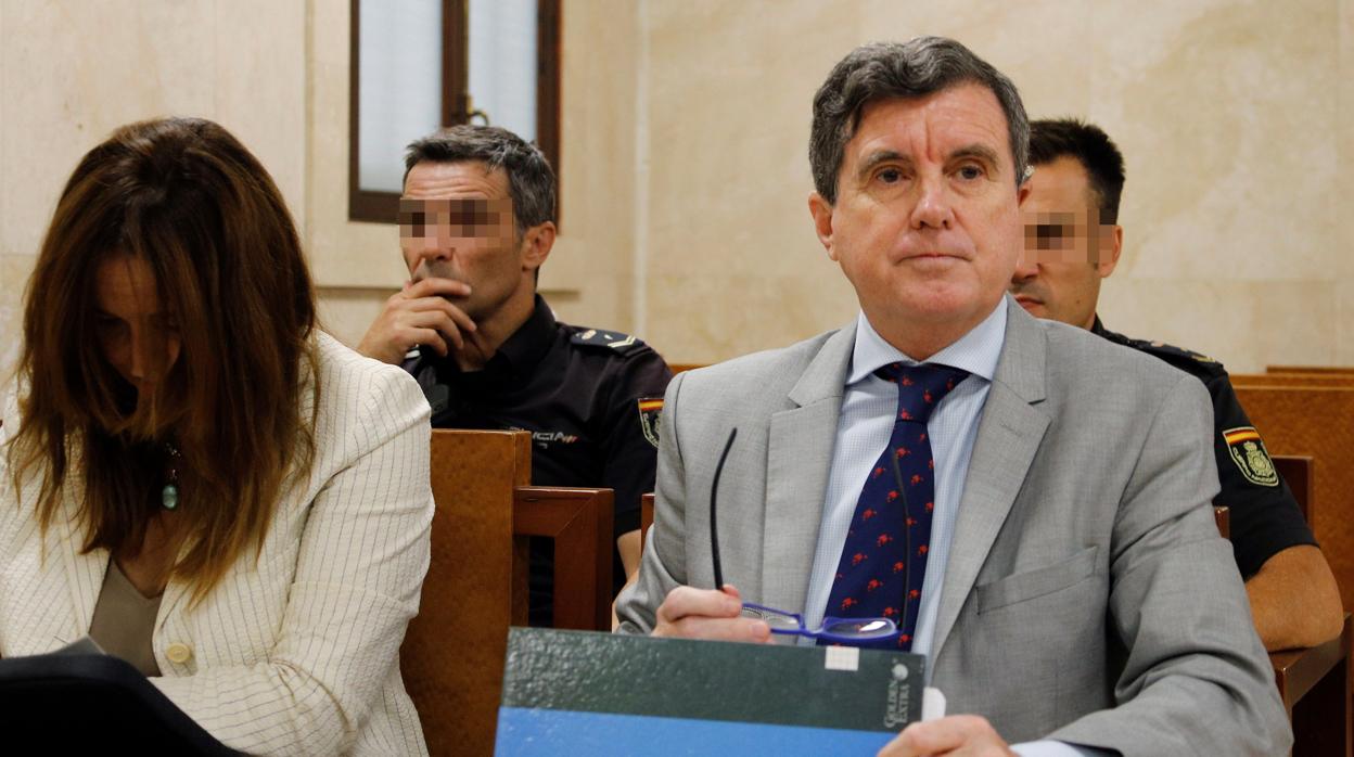 Jaume Matas, en el juicio de Son Espases el pasado 10 de junio