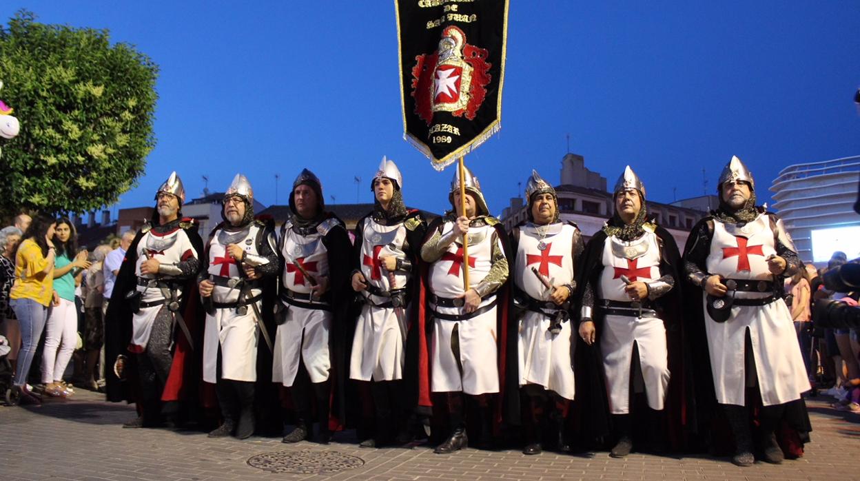 Uno de los momentos de la recreación de la entrada de los moros a la ciudad