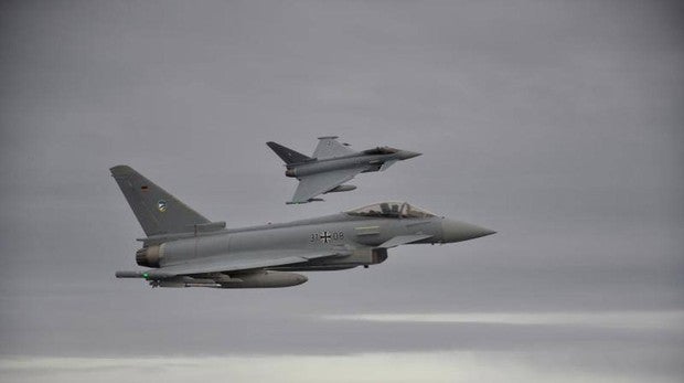 El oscuro historial de accidentes de Eurofighter en España