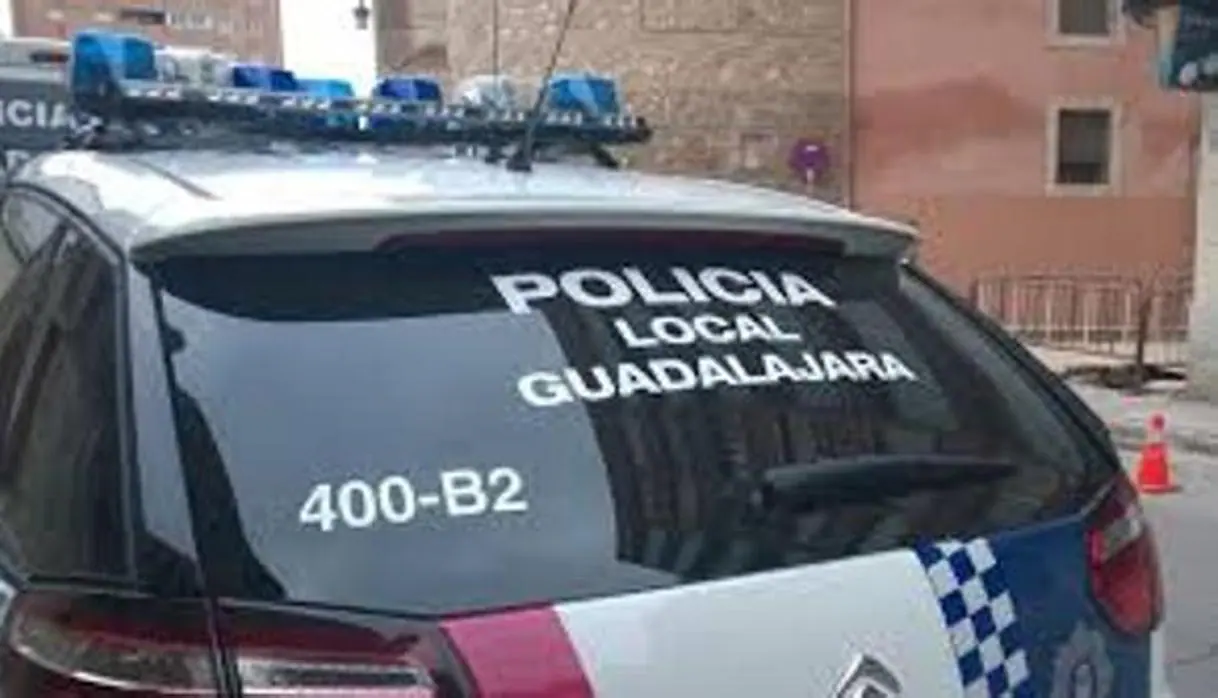 Vehículo de la Policía Local de Guadalajara