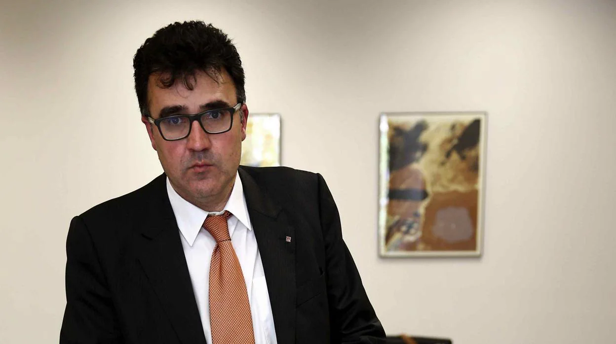 El diputado de ERC en el Parlamento catalán Lluís Salvadó, en una foto de archivo
