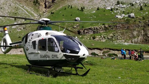 Evacuado en helicóptero tras ser pateado por unas vacas cuando paseaba por el monte