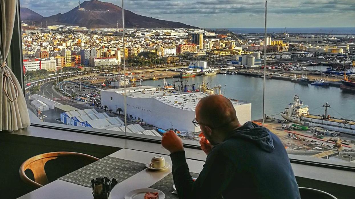 Vistas de la capital grancanaria