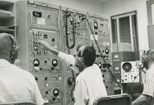 Estación de la NASA de Robledo de Chavela, en 1966