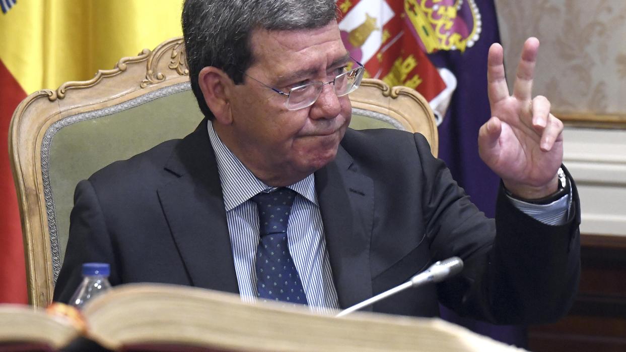 El presidente de la Diputación de Burgos, César Rico