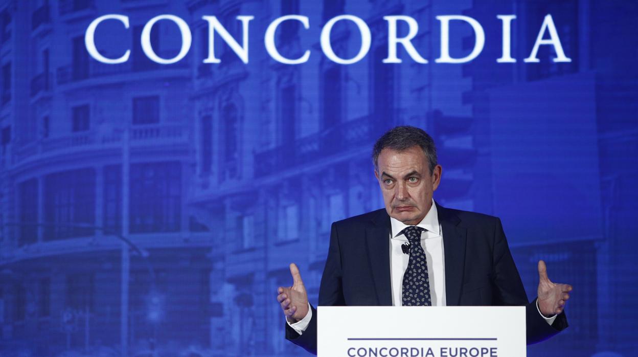 Zapatero en Concordia Europe - AmchamSpain Summit