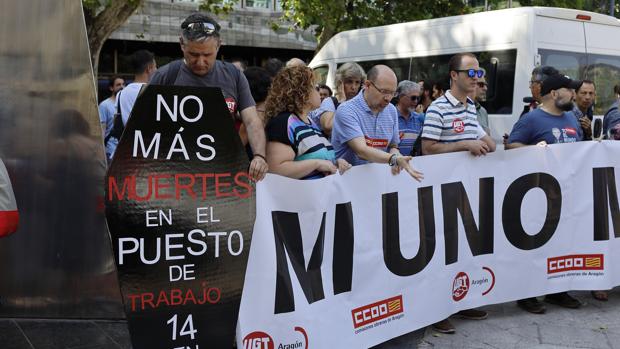 Muere el único trabajador rescatado con vida en la tragedia de las bodegas de Paniza