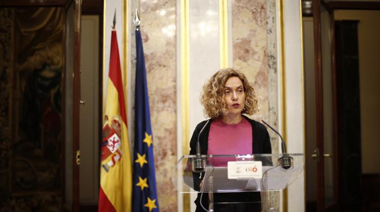 La presidenta del Congreso Mertixell Batet