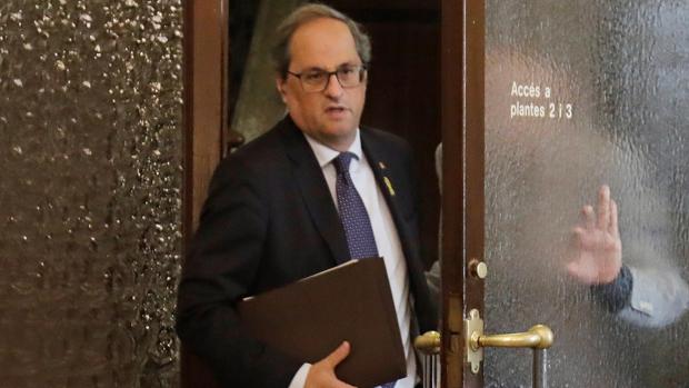 Quim Torra respalda un simposio a favor de la «desobediencia»