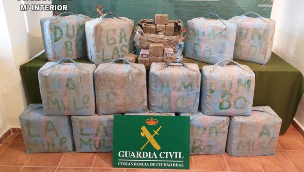 Se incautan 500 kilos de hachís en Almuradiel