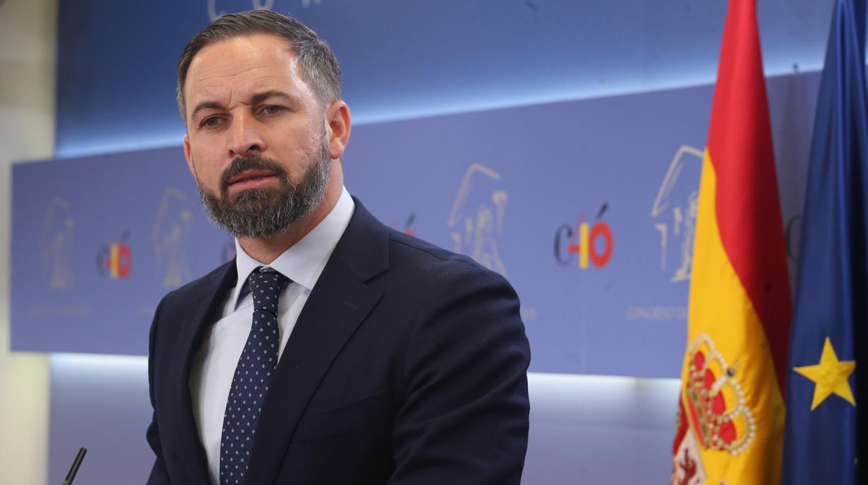 Santiago Abascal, líder de Vox