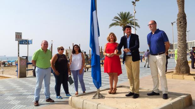 Las playas de Alicante reivindican su calidad con cinco banderas azules