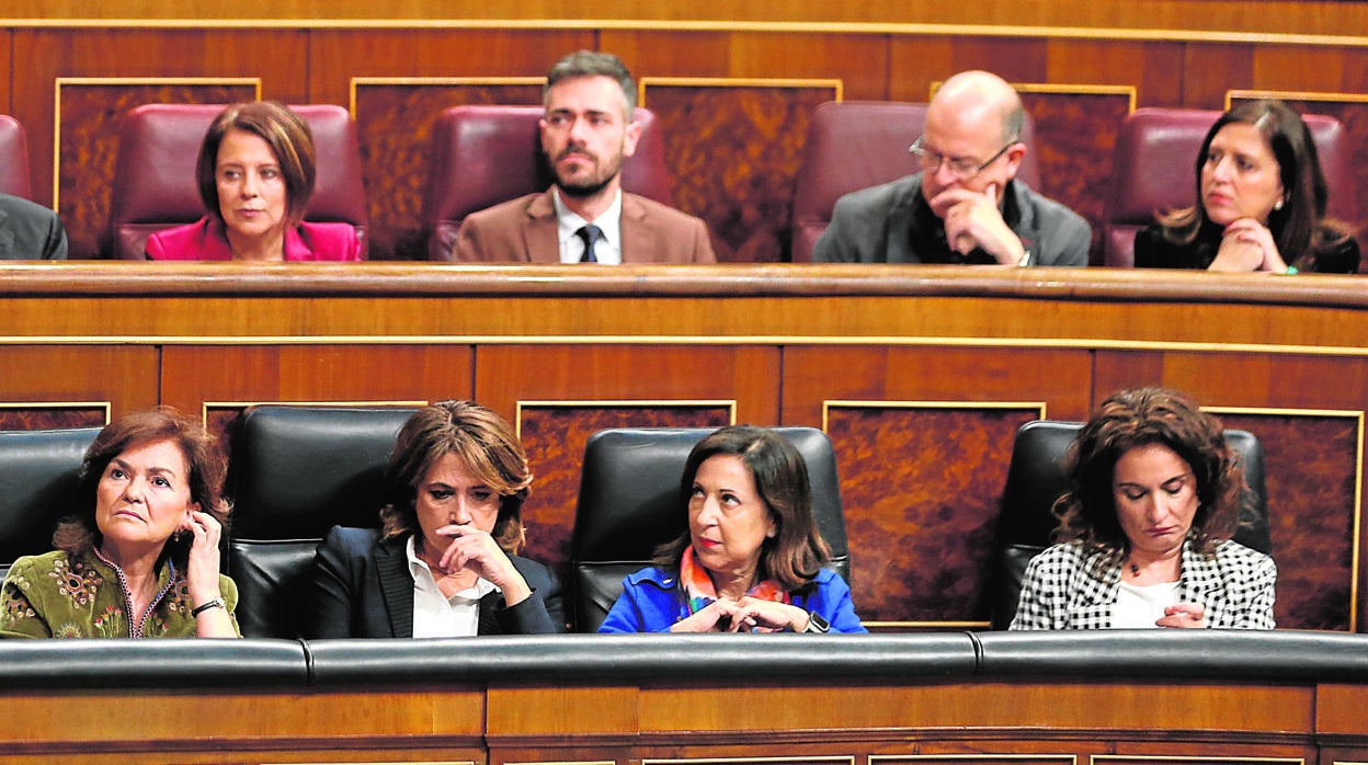 Pleno de sesión de control al Gobierno en el Congreso de los Diputados