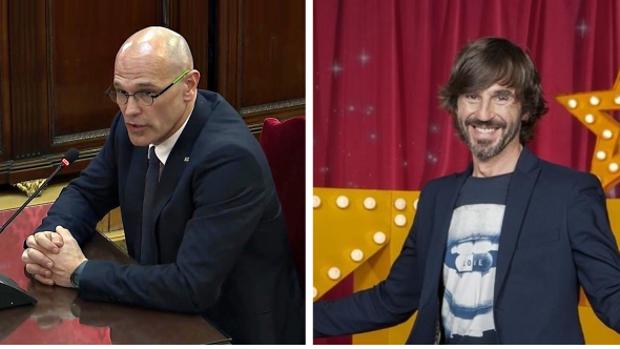 Santi Millán acude a la cárcel para visitar a su «amigo» Raül Romeva